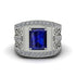Sapphire Imperial Grandeur Men's Ring - Shea No. 15