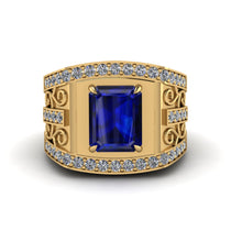 Sapphire Imperial Grandeur Men's Ring - Shea No. 13 image 1