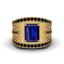 Sapphire Imperial Grandeur Men's Ring - Shea No. 43 image 1