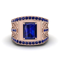 Sapphire Imperial Grandeur Men's Ring - Shea No. 74 image 1