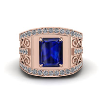 Sapphire Imperial Grandeur Men's Ring - Shea No. 14 image 1