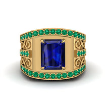 Sapphire Imperial Grandeur Men's Ring - Shea No. 28 image 1