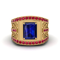 Sapphire Imperial Grandeur Men's Ring - Shea No. 58 image 1