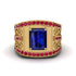 Sapphire Imperial Grandeur Men's Ring - Shea No. 58 image 1