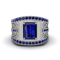Sapphire Imperial Grandeur Men's Ring - Shea No. 75 image 1