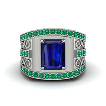 Sapphire Imperial Grandeur Men's Ring - Shea No. 30 image 1