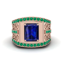 Sapphire Imperial Grandeur Men's Ring - Shea No. 29 image 1