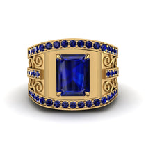 Sapphire Imperial Grandeur Men's Ring - Shea No. 73 image 1