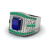 Sapphire Imperial Grandeur Men's Ring - Shea No. 30