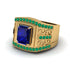 Sapphire Imperial Grandeur Men's Ring - Shea No. 28 image 3