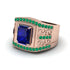 Sapphire Imperial Grandeur Men's Ring - Shea No. 29
