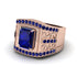 Sapphire Imperial Grandeur Men's Ring - Shea No. 74