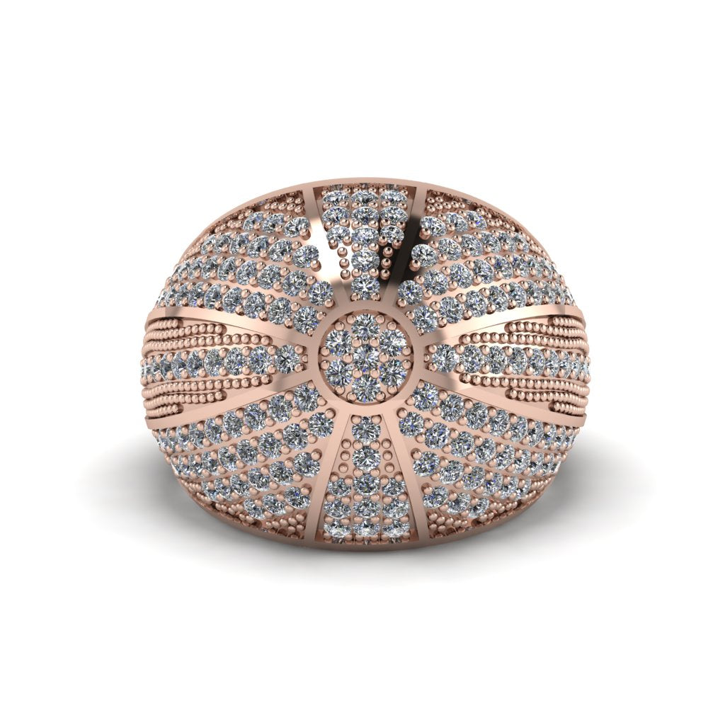 Diamond Imperial Radiance Gold Men's Ring - Fallon No. 2