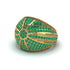 Emerald Imperial Radiance Gold Men's Ring - Fallon No. 4