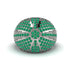 Emerald Imperial Radiance Gold Men's Ring - Fallon No. 6