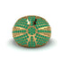 Emerald Imperial Radiance Gold Men's Ring - Fallon No. 4 image 3