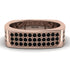Black Diamond Imperial Radiance Signet Ring - Gray No. 8 image 3