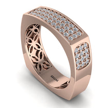 Diamond Imperial Radiance Signet Ring - Gray No. 2 image 1