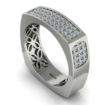Diamond Imperial Radiance Signet Ring - Gray No. 3 image 1