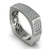 Diamond Imperial Radiance Signet Ring - Gray No. 3