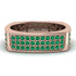 Emerald Imperial Radiance Signet Ring - Gray No. 5