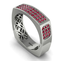 Ruby Imperial Radiance Signet Ring - Gray No. 12 image 1