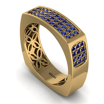 Sapphire Imperial Radiance Signet Ring - Gray No. 13 image 1