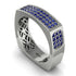 Sapphire Imperial Radiance Signet Ring - Gray No. 15