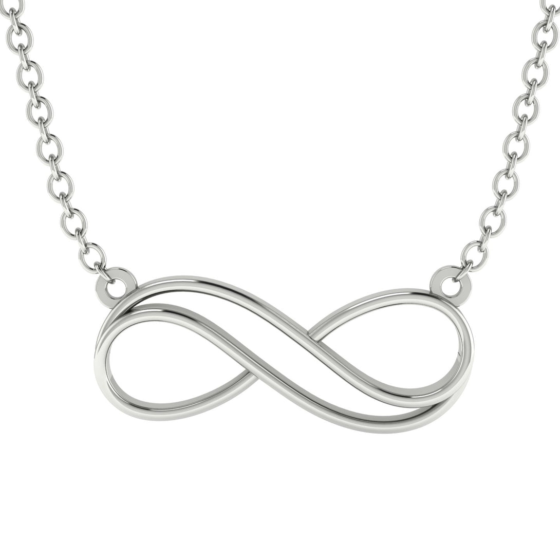 Infinity Sign Gold Necklace - Myriad No. 3