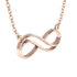 Infinity Sign Gold Necklace - Myriad No. 2