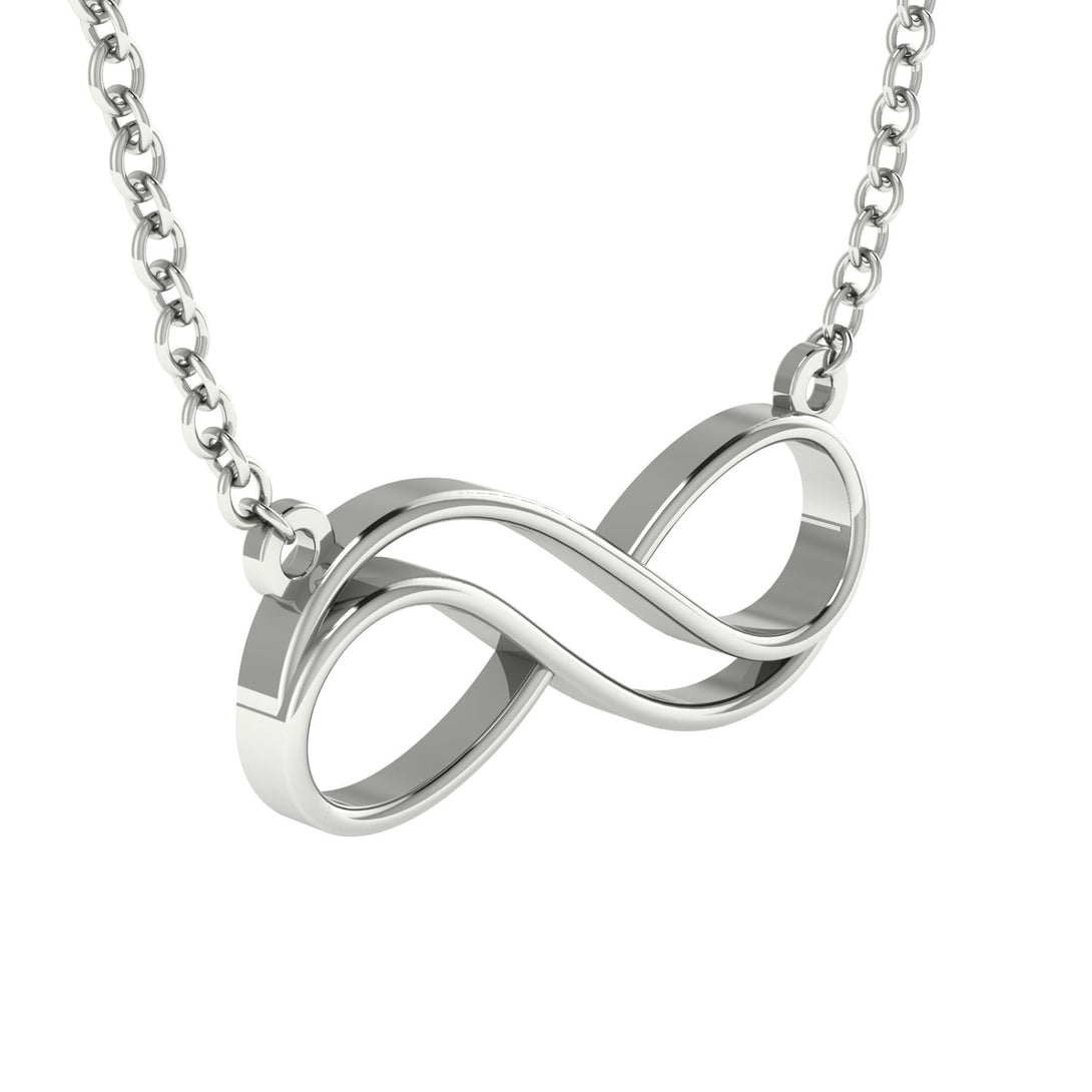 Infinity Sign Gold Necklace - Myriad No. 3