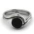 Black Diamond Infinity Solitare Bridal Set - Everly No. 9 image 3
