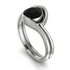 Black Diamond Infinity Solitare Bridal Set - Everly No. 9