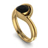 Black Diamond Infinity Solitare Bridal Set - Everly No. 7