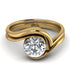 Diamond Infinity Solitare Bridal Set - Everly No. 1