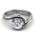 Diamond Infinity Solitare Bridal Set - Everly No. 3