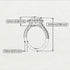 Halo Pear Sapphire Pave Engagement Ring - Ingrid No. 59 image 4