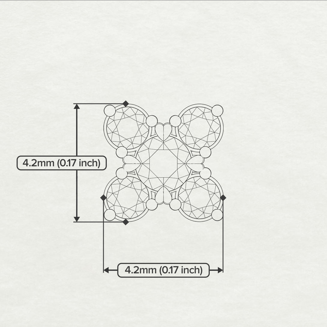 Geometricdiamond Earrings Golden Diamond - Jayda No. 2