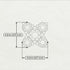 Geometric Black Diamond Earrings Golden Diamond - Jayda No. 8