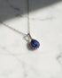 Sapphire Tear Of Eternity Pendant - Jolene No. 75