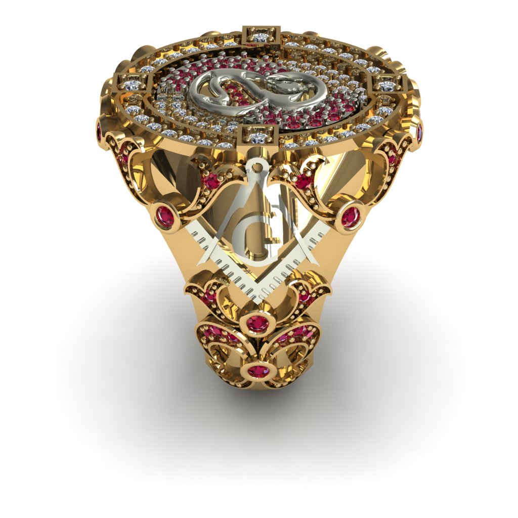 Dr Pereira custom ring with logo