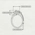 Emerald Cathedral Halo Engagement Ring - Luciana No. 21