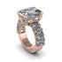 Luxury Emerald Cut Diamond Engagement Ring - Nadia No. 2 image 7