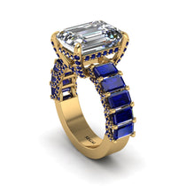 Luxury Emerald Cut Diamond Engagement Ring - Nadia No. 61 image 1