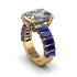 Luxury Emerald Cut Diamond Engagement Ring - Nadia No. 61 image 1