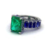 Luxury Emerald Cut Emerald Engagement Ring - Nadia No. 66 image 3