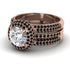 Diamond Halo Luxury Pave Engagement Ring - Sierra No. 32 image 2