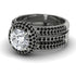 Diamond Halo Luxury Pave Engagement Ring - Sierra No. 33