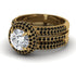 Diamond Halo Luxury Pave Engagement Ring - Sierra No. 31 image 2