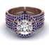 Diamond Halo Luxury Pave Engagement Ring - Sierra No. 62